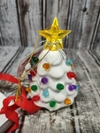 Mr Christmas Ceramic Tree Ornament W/lights Timer Gift Bag Nwt. Fixed Price $17.56.