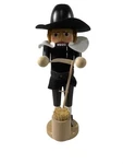 Steinbach Wooden Nutcracker Pilgrim Farmer Handmade Germany 17 Collectible. Fixed Price $119.97.