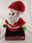 Northlight 12" Animated Tickle 'n Laugh Santa Claus Plush Christmas Figure. Fixed Price $39.99.