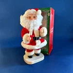 (video) Vintage Christmas Santa's Best Animatronic Animated Lighted Candle. Fixed Price $55.00.