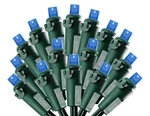Holiday Pride Blue Led Christmas Lights - 50 Count Wide Angle Mini. Fixed Price $21.15.