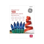 12 Ge String Long 100 Count 20.6 Ft Blue Incandescent Christmas Lights. Fixed Price $38.00.