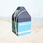 Beach Buoy Wood Sign Christmas Ornament 3.5" Blue. Fixed Price $15.95.