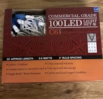 Vickerman Christmas Light Set 33 Color Box Single C6 Led Teal Blue. Fixed Price $17.99.