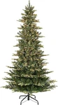 Puleo International 6.5 Foot Pre-lit Aspen Fir Artificial Christmas Tree With 50. Fixed Price $310.00.