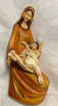Mary With Baby Jesus, Wood Like Figurine From The Tii Collection. Fixed Price $15.95.