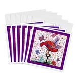 3DROSE Mommas Red Hat Dreams - Greeting Cards, 6 X Inches, Set Of. Fixed Price $16.99.