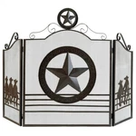 Accent Plus Woodland Wonder Fireplace Screen. Fixed Price $117.99.