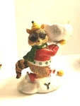 Yankee Candle Raccoon In Snow Tea Light Holder Woodland Christmas 1132884. Fixed Price $9.99.