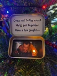 Die Hard Light Up Christmas Ornament With Hole Bruce Willis John Mcclane. Fixed Price $30.00.