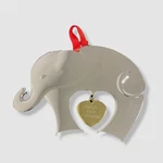 $30 Nambe Silver/gold Plated Baby's First Christmas Elephant Ornament 2022. Fixed Price $7.49.