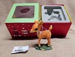 Royal Doulton Porcelain Reindeer Christmas Ornament New Box 40015499. Fixed Price $19.99.