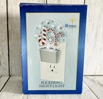 New Roman Christmas Flickering Led Night Light Joy Decoration Nib. Fixed Price $15.75.