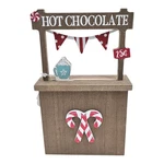 Hobby Lobby Hot Chocolate Booth Candy Canes Wood Tiered Tray Decor Christmas. Fixed Price $7.99.