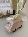 Pink Van Bus Rv Christmas Ornament Bottle Brush Tree Shabby Chic Vintage Style. Fixed Price $10.00.