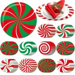 100PCS Disposable Christmas Candy Place Mats Red Green Sweets Paper.... Fixed Price $25.32.