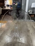 Vintage Neiman Marcus 2005 Glass Serving Platter Plate. Fixed Price $34.99.