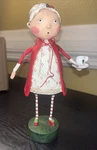 Esc Lori Mitchell Rosy Cozy Mrs. Claus Christmas Figurine #12266. Fixed Price $45.00.