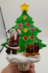 Nicolas Square Santa Decorating Christmas Tree Star. Fixed Price $7.49.