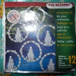 The Beadery Beaded Clear Trees Wreath Christmas Ornament Kit Nip Makes 12. Fixed Price $9.99.