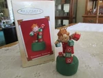 Hallmark Keepsake Teetering Toddler Christmas Ornament 2002. Fixed Price $5.00.