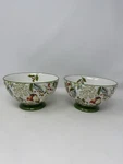 2 Potter Studio Christmas Holiday Holly Bird Footed Cereal Bowls New Vhtf. Fixed Price $32.94.