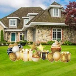 Victorystore Yard Decoration Sparkle Accessories Outdoor Signs Package 10PC. Fixed Price $76.45.