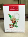 Nib 2022 Hallmark North Pole Tree Trimmers Candy Cane Special Edition. Fixed Price $26.88.