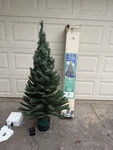 Vintage National Tree Co 60 The New Millennium Fiber Optic 2000 Christmas. Fixed Price $224.90.