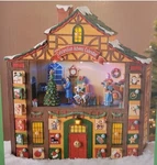 Holiday Living Animated Led Musical Christmas Advent Calendar Plays 8 Song House. Fixed Price $139.99.