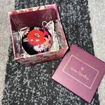 Vera Bradley 2016 Bohemian Blooms Glass Ball Ornament Christmas Season. Fixed Price $35.90.