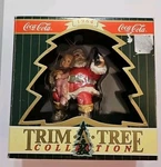1995 Coca Cola Trim Tree Collection 1964 Christmas Ornament Santa Child 30A. Fixed Price $7.00.