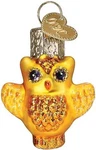 Mini Owl Christmas Ornament 1.5 Inches Glass Comes Owc Box. Fixed Price $14.66.