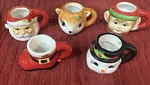 2022 Mr. Christmas Nostalgic Mini Mug Set Of Holiday Ceramic 1.5 In.. Fixed Price $49.99.