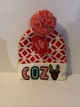 Holiday Time Christmas Cozy Reindeer Women's Beanie Hat With Pom One Size. Fixed Price $7.50.