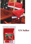 Christmas House Santa Hat Chair Covers - Set Of 6 New. Fixed Price $24.99.