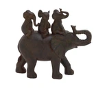 Polystone Elephant Decorative Sculpture Home Statue, Accent Figurine Usa. Fixed Price $23.99.