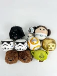 Star Wars Fluffballs Chewbacca C-3PO Leia BB-8 Yoda Stormtrooper Darth Hallmark. Fixed Price $44.95.