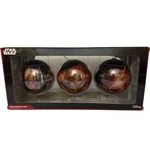 Nib Star Wars Hallmark Christmas Ornament Set Of 3 Glass Ball Character Scenes. Fixed Price $15.29.