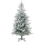 212 Main 83C-098V02GN 6 Ft. Homcom Artificial Frosted Christmas Tree With Rea.... Fixed Price $62.67.