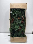 Kirkland 2.7 M (9 Ft.) Pre-lit Garland With 15 Dual Color Led Lights. Fixed Price $25.41.