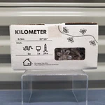 Ikea Kilometer Clear Flower Led String Lights Indoor Retired Model New Old Stock. Fixed Price $49.95.
