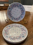 American Holiday Paisley Melamine Plates (set Of 8) New 7.5 Inches. Fixed Price $8.00.