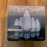 Opticore C9 Led Bulbs Warm White Faceted E17 Base 23 Wintergreen Lighting. Fixed Price $13.06.