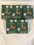 5 Holiday Time 100-COUNT Multicolor Led Mini Christmas Lights Green Wire New. Fixed Price $28.30.
