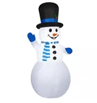 Gemmy 9FT Giantsized Led Snowman Top Hat And Blue Scarf Christmas Inflatable. Fixed Price $103.99.