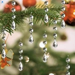 Christmas Ornaments Crystal Tree Decorations, 30PCS Acrylic Clear Hanging.... Fixed Price $17.62.