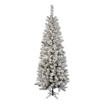 Vickerman 90" Pacific Artificial Christmas Tree With Multi-color Led In White. Fixed Price $444.99.