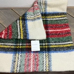 Pottery Barn Stewart Plaid Pillow Cover 20" Sq Ivory Multi Christmas. Fixed Price $44.10.