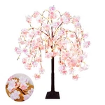 4FT Cherry Blossom Tree With 360 Led Fairy Lights Artificial Lighted Wit.... Fixed Price $64.51.